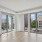 a room with large windows
