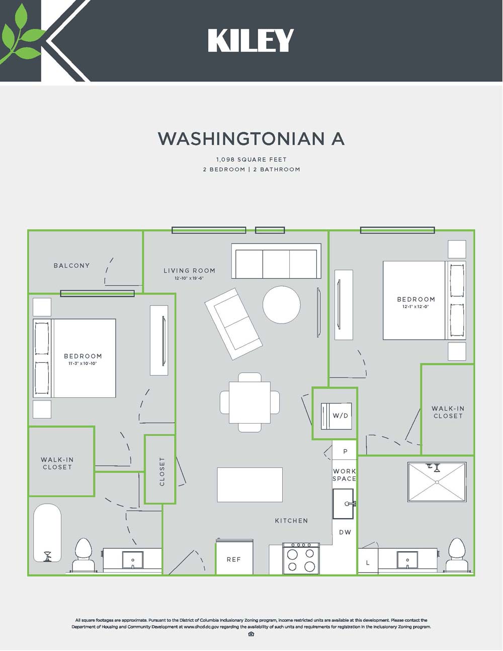 Washingtonian A Floor Plan